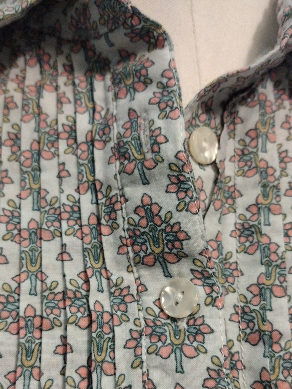 Soft Surroundings Floral Tunic Top Size PS